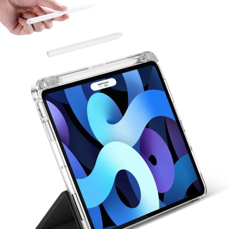 タブレットケース iPad/iPad Air/iPad Pro/mini 透明保護 折りたたみ式タブレットカバー