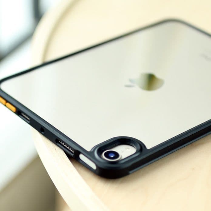 タブレットケース iPad/iPad Air/iPad Pro/mini 透明背面 衝撃吸収タブレット保護カバー
