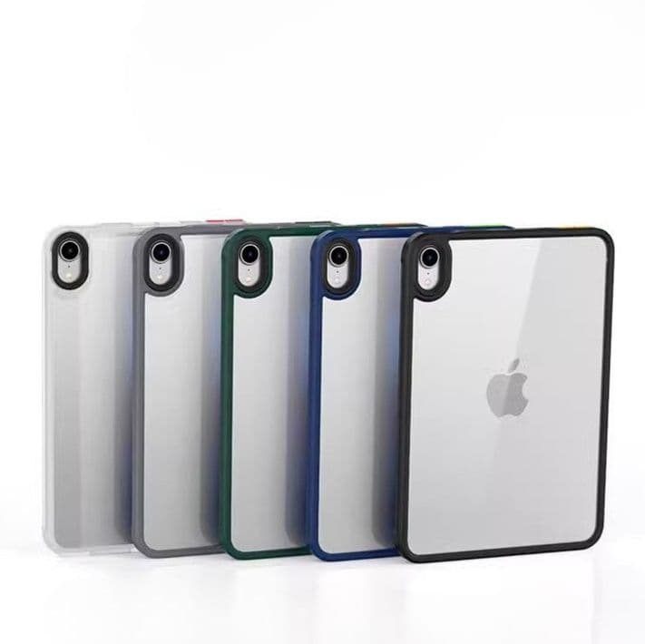 タブレットケース iPad/iPad Air/iPad Pro/mini 透明背面 衝撃吸収タブレット保護カバー