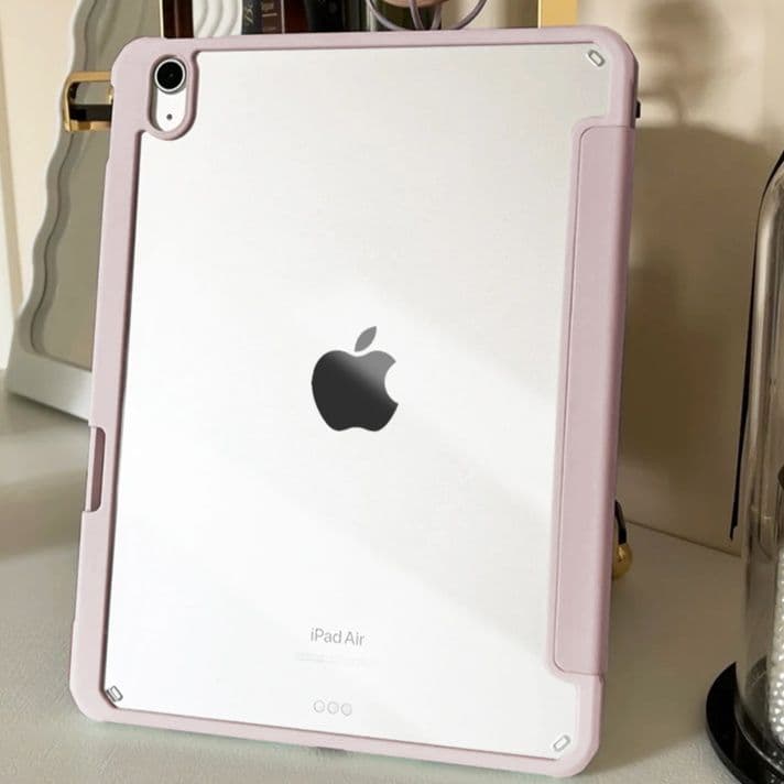 タブレットケース iPad/iPad Air/iPad Pro/mini 透明背面保護タブレットカバー