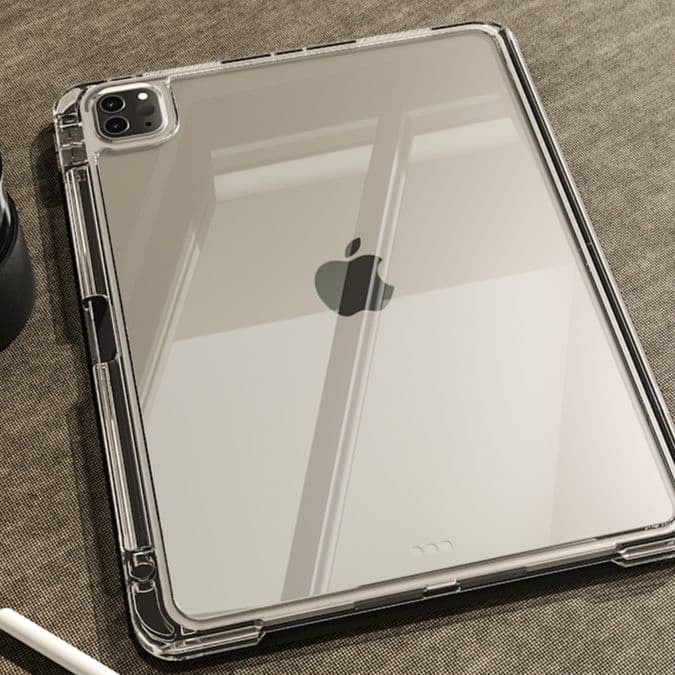 タブレットケース スマート耐衝撃 透明保護 iPad/iPad Air/iPad Pro/mini