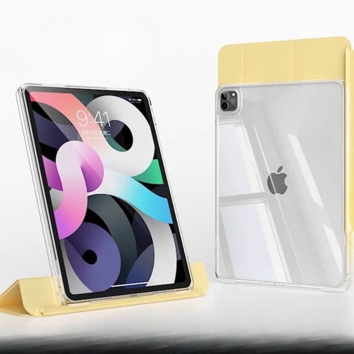 タブレットケース スマート耐衝撃 透明保護 iPad/iPad Air/iPad Pro/mini