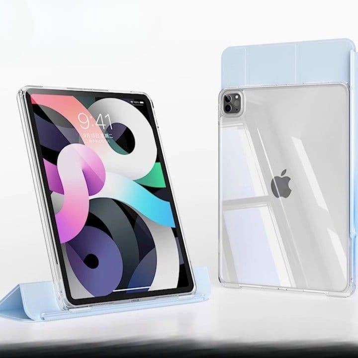 タブレットケース スマート耐衝撃 透明保護 iPad/iPad Air/iPad Pro/mini