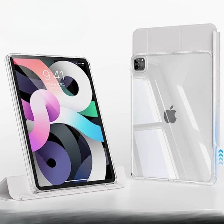タブレットケース スマート耐衝撃 透明保護 iPad/iPad Air/iPad Pro/mini