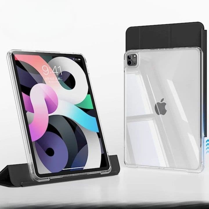 タブレットケース スマート耐衝撃 透明保護 iPad/iPad Air/iPad Pro/mini