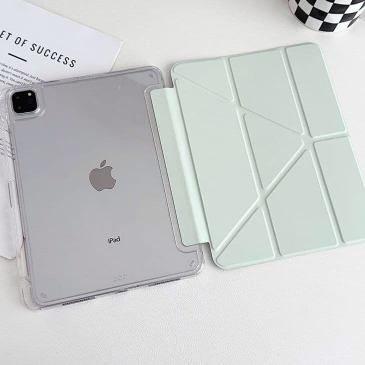 タブレットケース iPad/iPad Air/iPad Pro/mini 多角形デザイン 折りたたみ式タブレット保護カバー