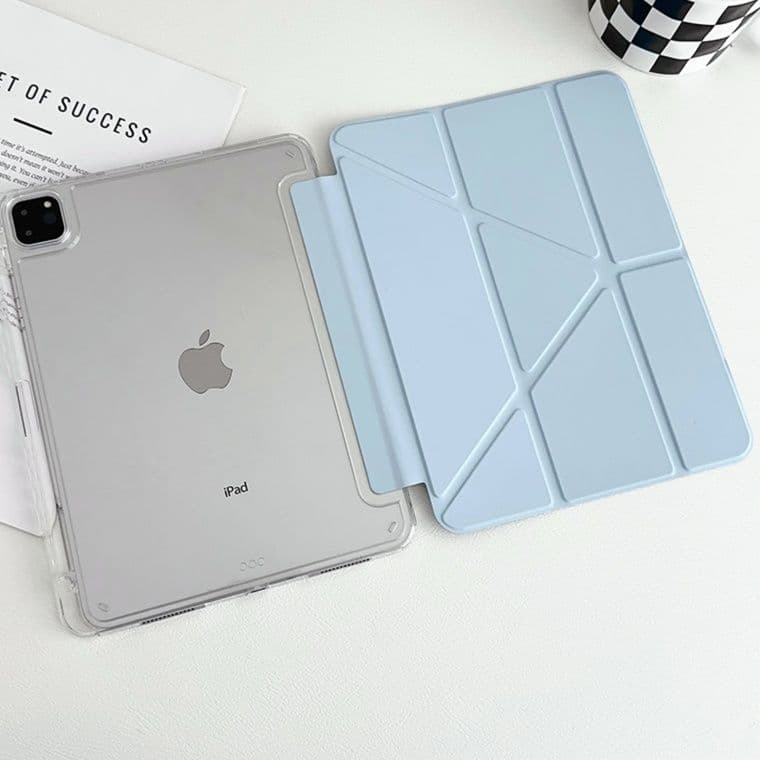 タブレットケース iPad/iPad Air/iPad Pro/mini 多角形デザイン 折りたたみ式タブレット保護カバー