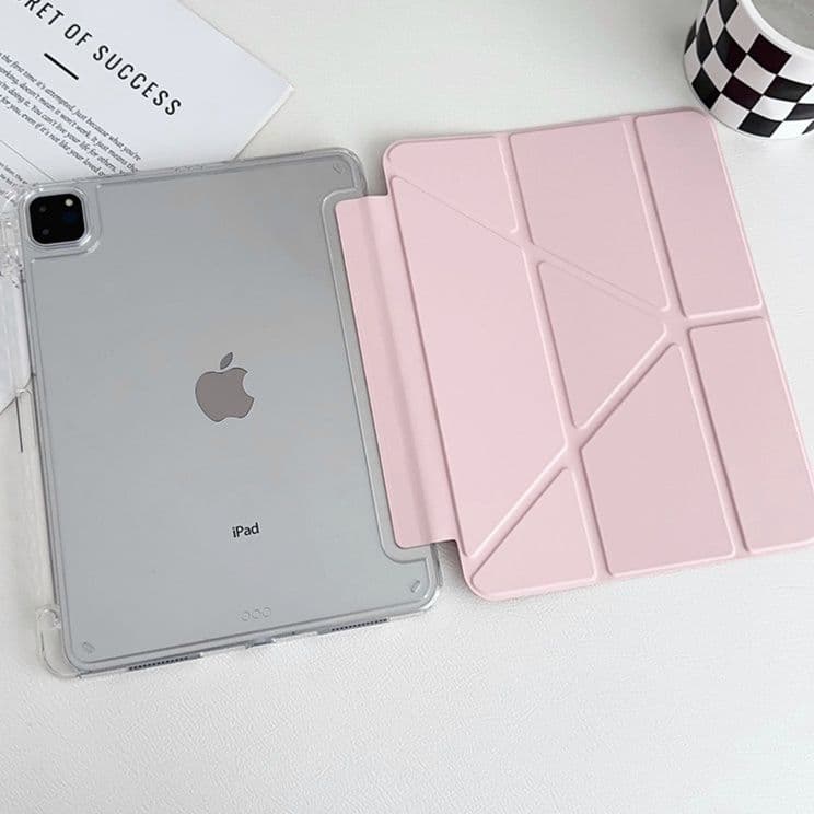 タブレットケース iPad/iPad Air/iPad Pro/mini 多角形デザイン 折りたたみ式タブレット保護カバー