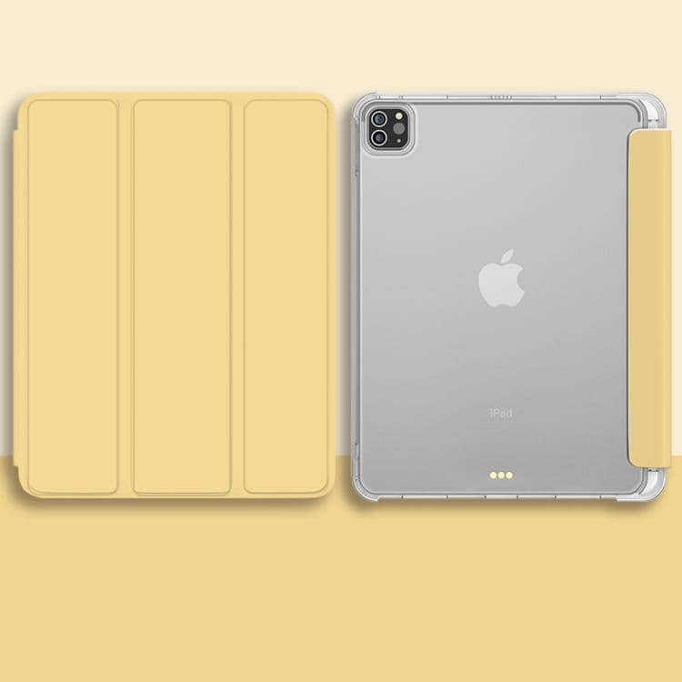タブレットケース iPad/iPad Air/iPad Pro/mini 三つ折り透明ペン収納タブレット保護ケース