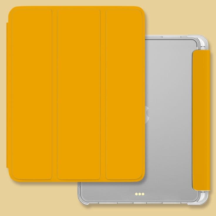 タブレットケース iPad/iPad Air/iPad Pro/mini 三つ折り透明ペン収納タブレット保護ケース