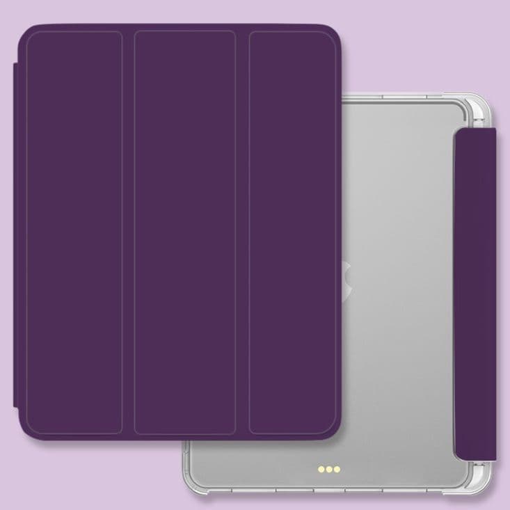 タブレットケース iPad/iPad Air/iPad Pro/mini 三つ折り透明ペン収納タブレット保護ケース