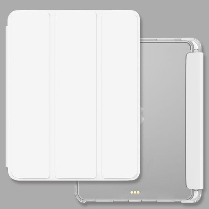 タブレットケース iPad/iPad Air/iPad Pro/mini 三つ折り透明ペン収納タブレット保護ケース