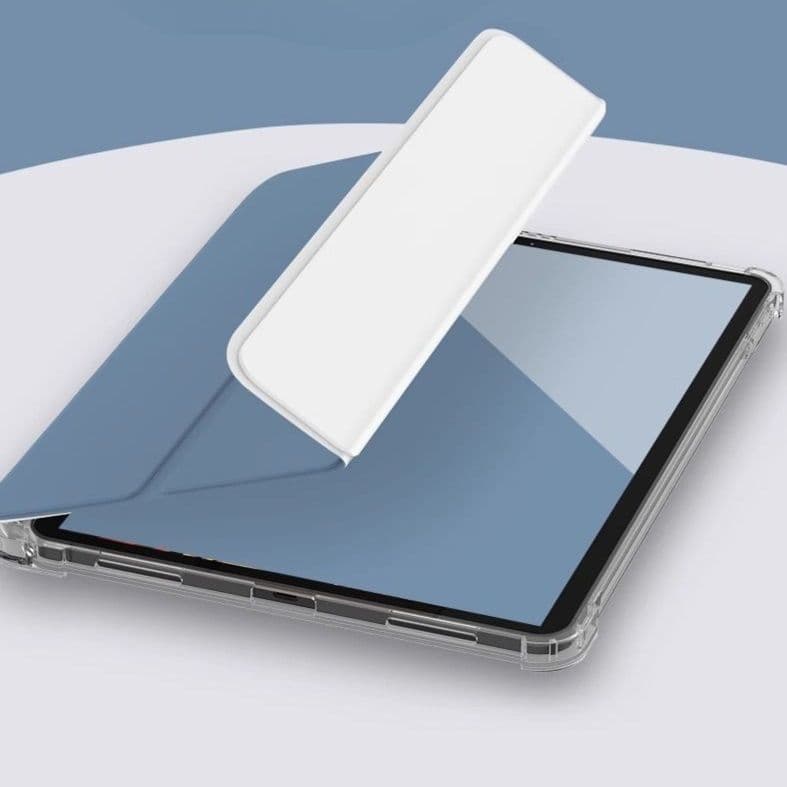 タブレットケース iPad/iPad Air/iPad Pro/mini 三つ折り透明ペン収納タブレット保護ケース