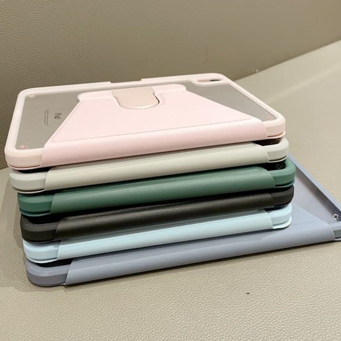 タブレットケース iPad/iPad Air/iPad Pro/mini シンプル三角スタンド式保護カバー