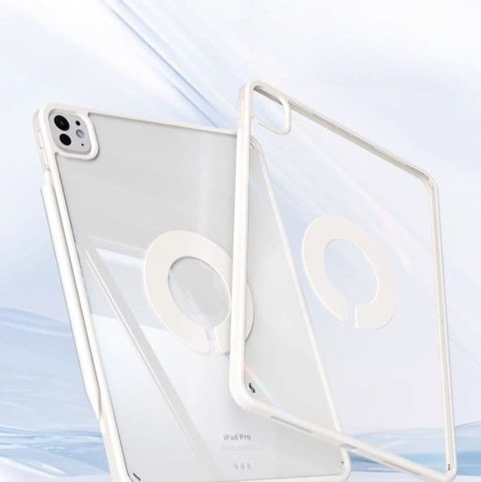 タブレットケース iPad/iPad Air/iPad Pro/mini 磁力吸着式フレームレス保護カバー