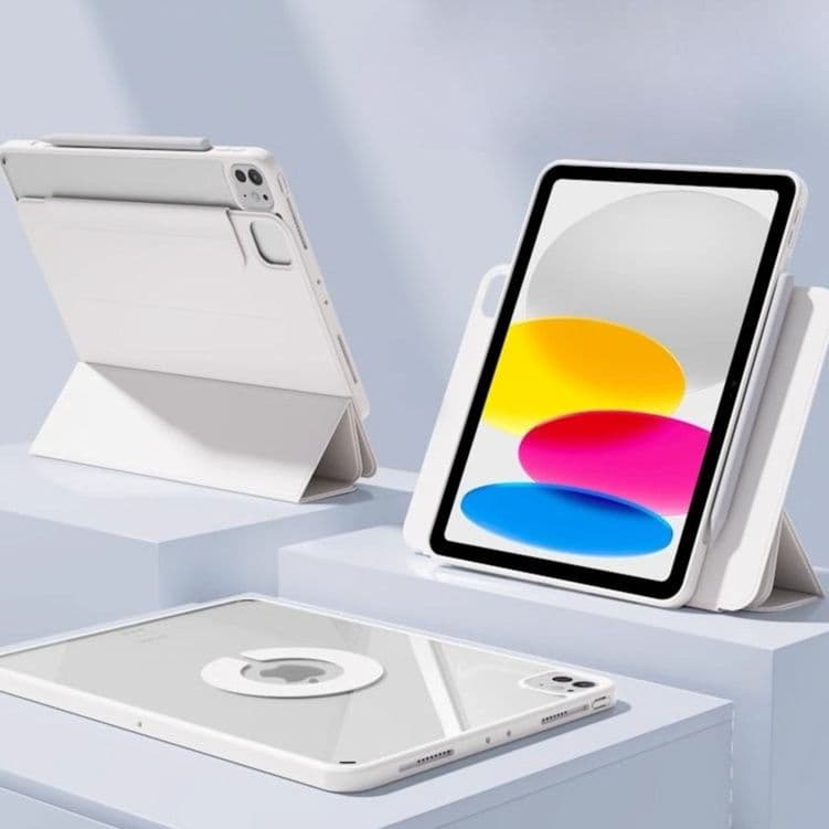 タブレットケース iPad/iPad Air/iPad Pro/mini 磁力吸着式フレームレス保護カバー
