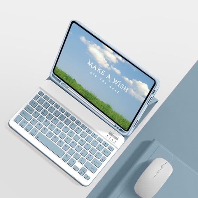 タブレットケース iPad/iPad Air/iPad Pro/mini マグネット式/LEDキーボード付き保護カバー