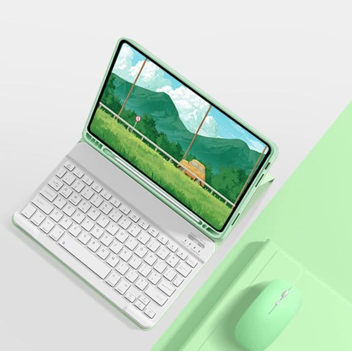タブレットケース iPad/iPad Air/iPad Pro/mini マグネット式/LEDキーボード付き保護カバー