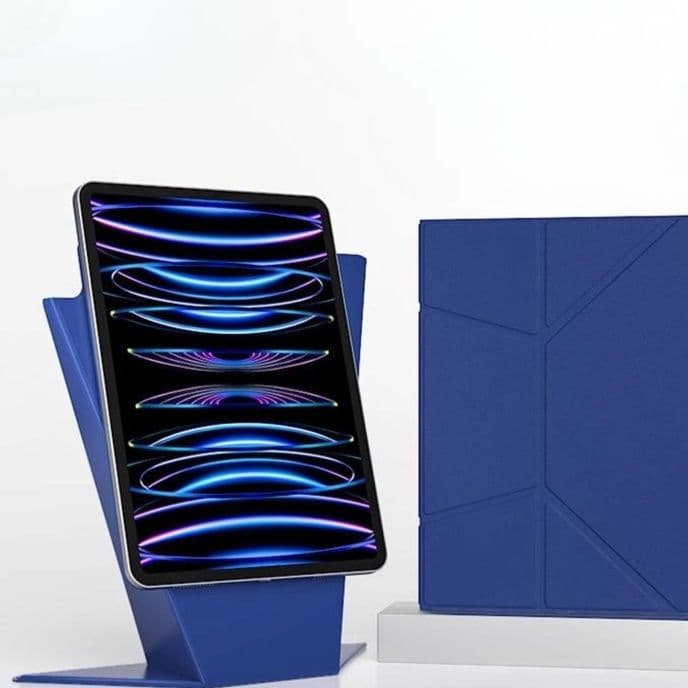 タブレットケース iPad/iPad Air/iPad Pro/mini 多角度磁力吸着式折りたたみケース