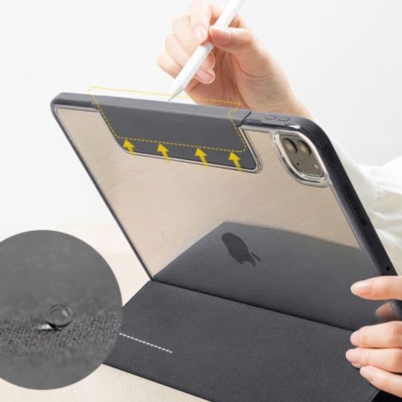 タブレットケース iPad/iPad Air/iPad Pro/mini 隠し収納付き筆ホルダー多機能保護カバー