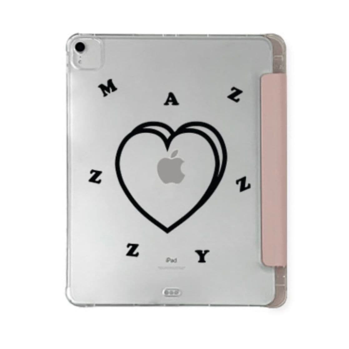 タブレットケース iPad/iPad Air/iPad Pro/mini 溶けるハート透明保護ケース