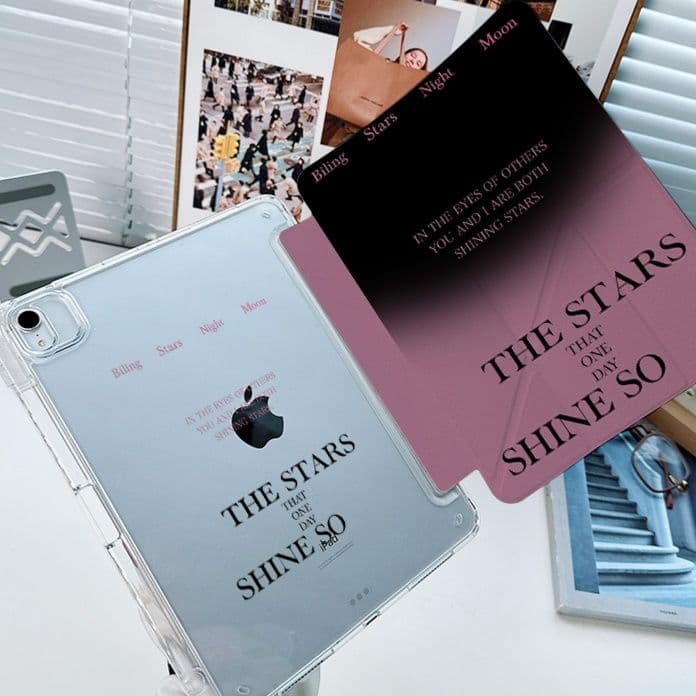タブレットケース iPad/iPad Air/iPad Pro/mini 筆収納可能 幾何学模様タブレット保護カバー