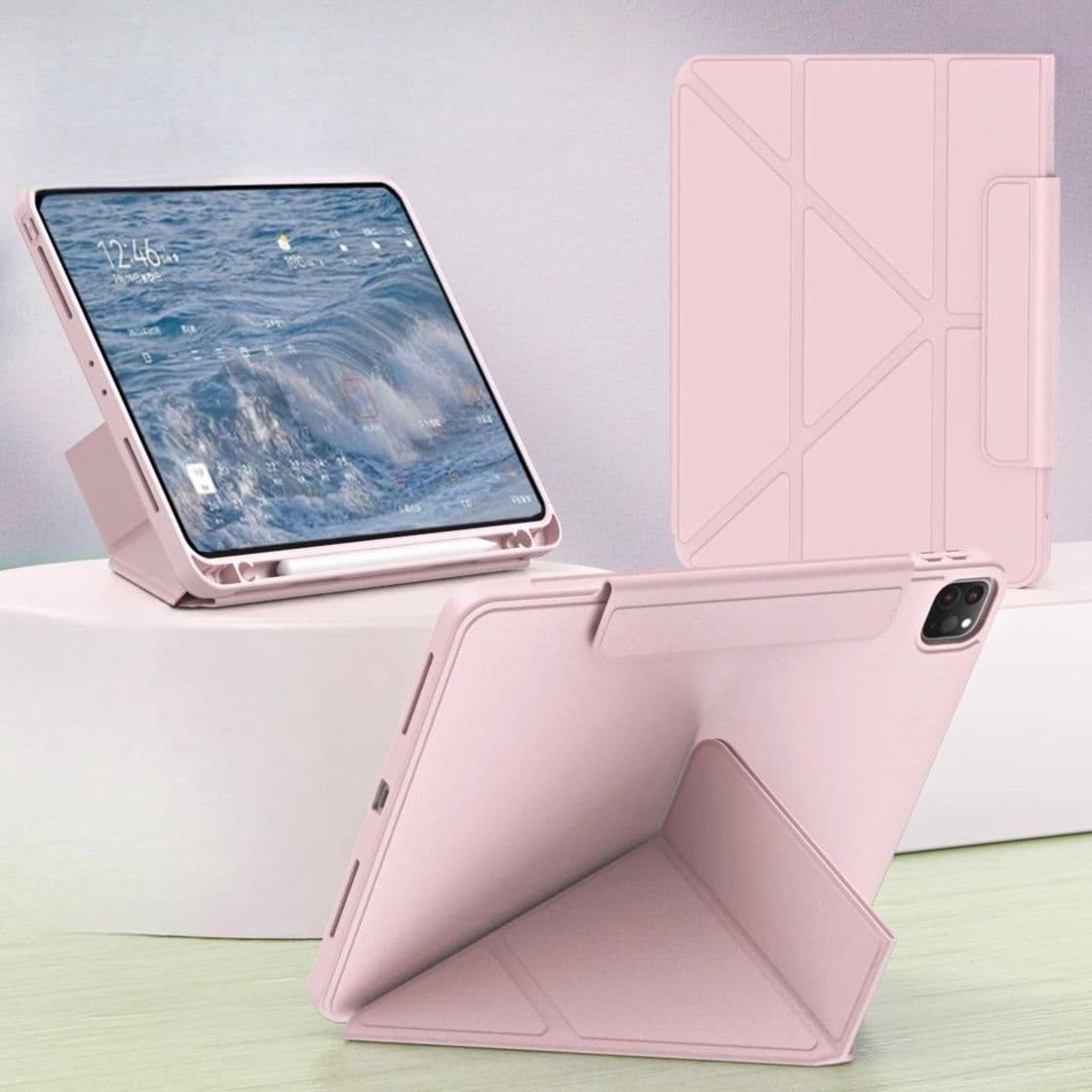 タブレットケース iPad/iPad Air/iPad Pro/mini 多機能変形スマート保護カバー