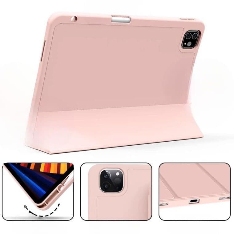 タブレットケース iPad/iPad Air/iPad Pro/mini 薄型筆収納マグネット装着ケース