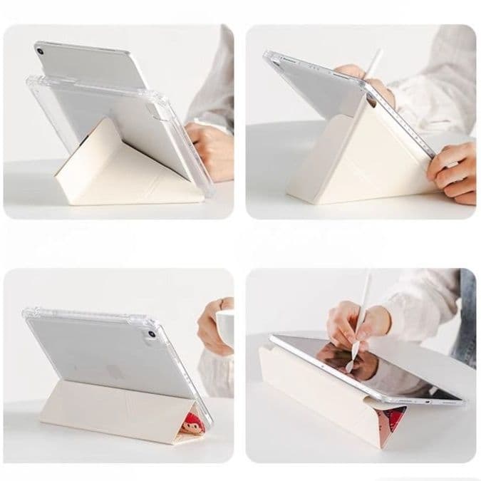 タブレットケース iPad/iPad Air/iPad Pro/mini 水彩画風折りたたみ式保護カバー