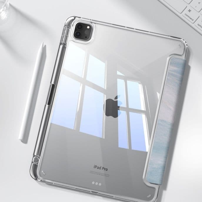 タブレットケース iPad/iPad Air/iPad Pro/mini 水彩画風折りたたみ式保護カバー