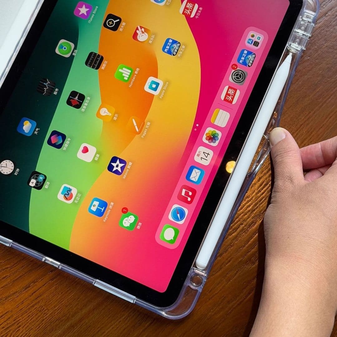 タブレットケース iPad/iPad Air/iPad Pro/mini 透明折り紙スタンド保護カバー