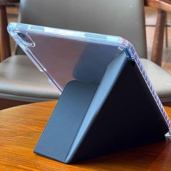 タブレットケース iPad/iPad Air/iPad Pro/mini 透明折り紙スタンド保護カバー