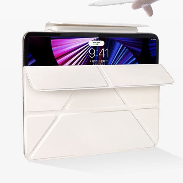 タブレットケース iPad/iPad Air/iPad Pro/mini 折り紙風デザイン 多機能スタンドケース
