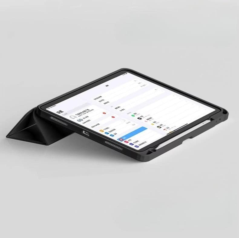 タブレットケース iPad/iPad Air/iPad Pro/mini クリア背面デザイン 高透明保護ケース
