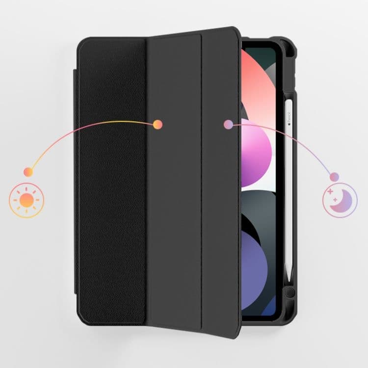 タブレットケース iPad/iPad Air/iPad PRo/miniタブレットケース 磁気吸着式透明背面保護タブレットケース