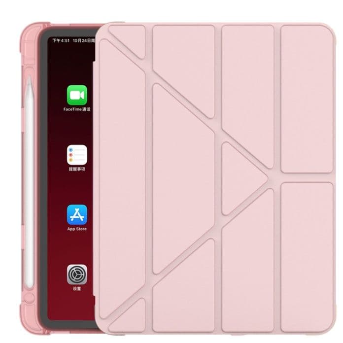 タブレットケース iPad/iPad Air/iPad Pro/mini 柔軟シリコン全包み折り畳み式保護ケース