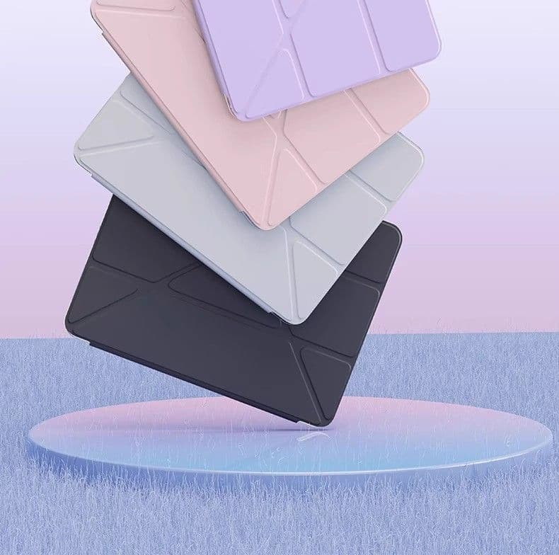 タブレットケース ipad/iPad Air/iPad Pro/mini iPad/iPad Air/iPad Pro/mini 透明背面保護カバー 折り畳み式