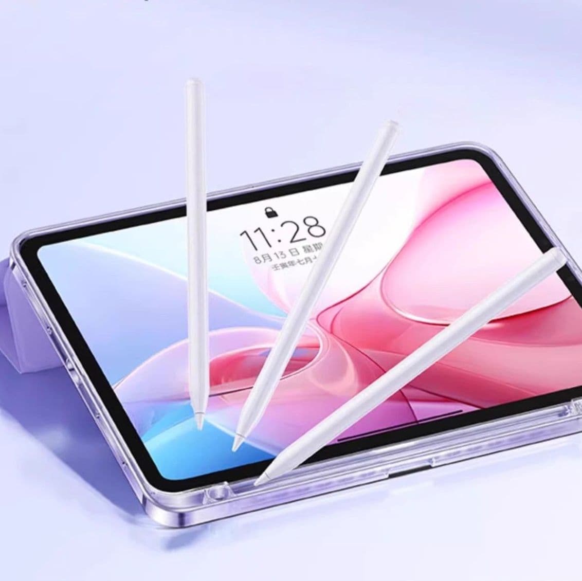 タブレットケース ipad/iPad Air/iPad Pro/mini iPad/iPad Air/iPad Pro/mini 透明背面保護カバー 折り畳み式
