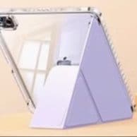タブレットケース ipad/iPad Air/iPad Pro/mini iPad/iPad Air/iPad Pro/mini 透明背面保護カバー 折り畳み式