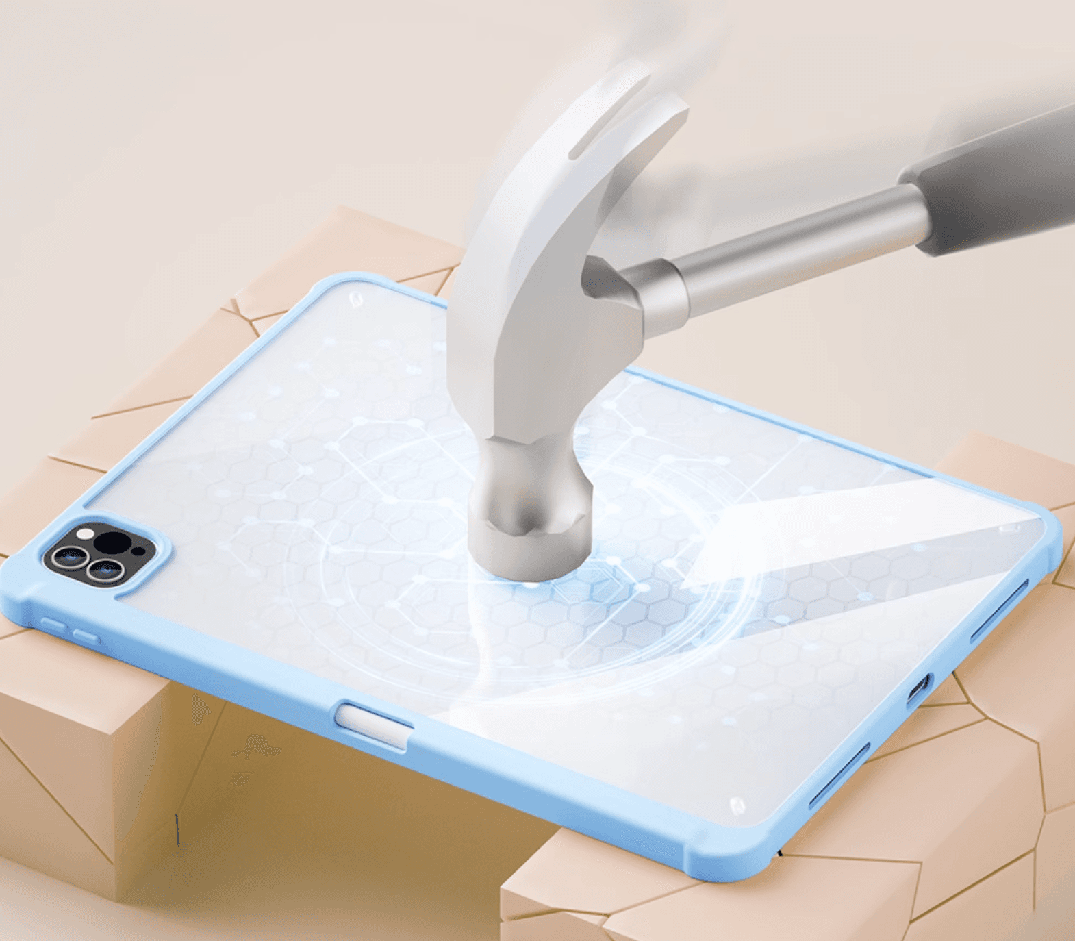 タブレットケース 3つ折り回転式タブレットケース  iPad/iPad Air/iPad Pro/mini
