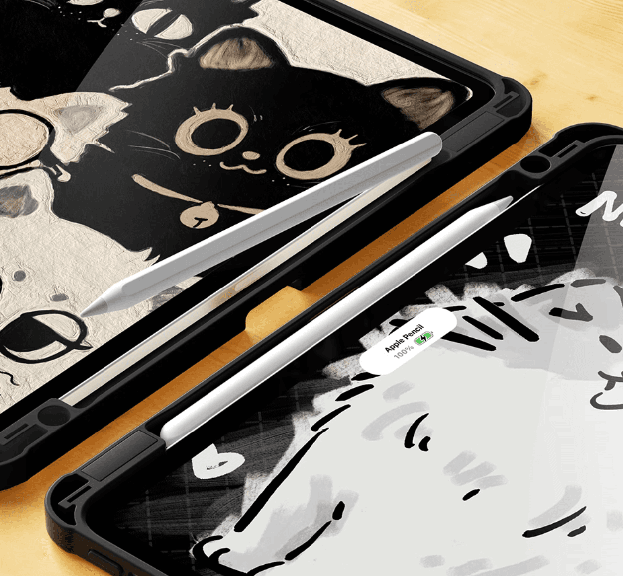 タブレットケース iPad/iPad Air/iPad Pro/mini/ タブレットケース 猫ちゃん集合 回転式保護カバー
