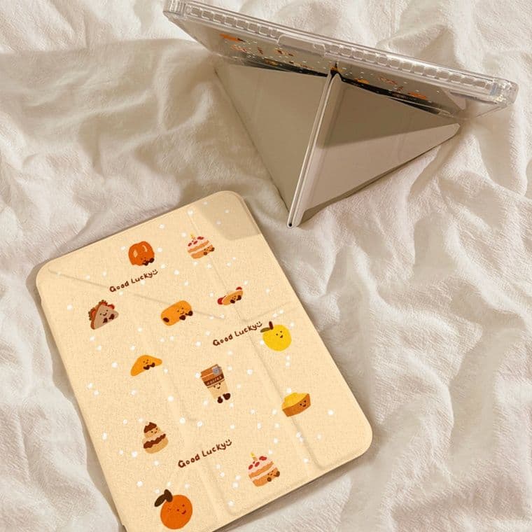 タブレットケース iPad/iPad Air/iPad Pro/mini 猫柄ハートデザイン保護カバー