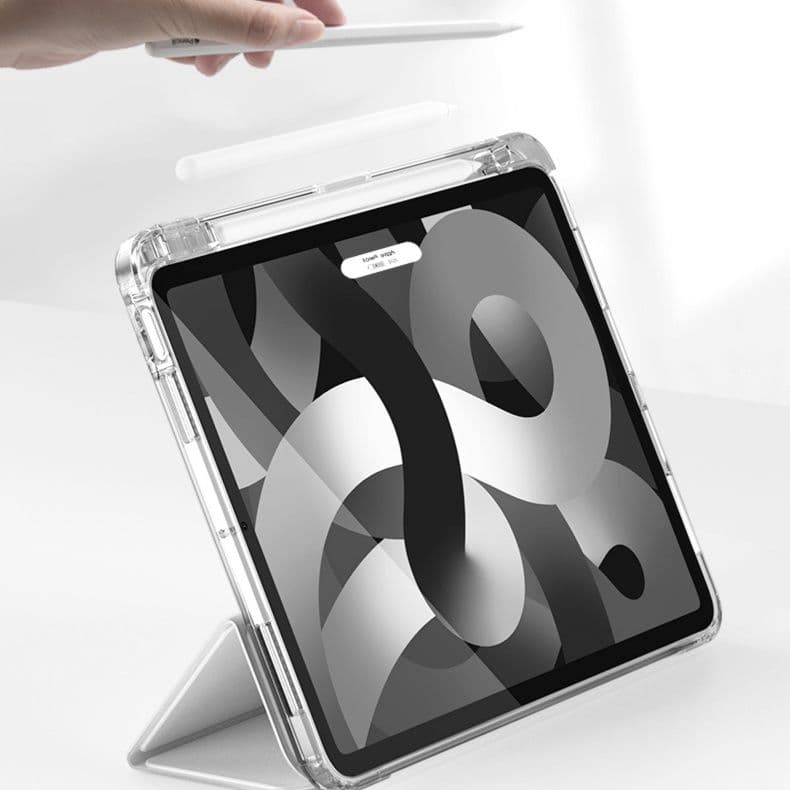 タブレットケース iPad/iPad Air/iPad Pro/mini クリア透明保護カバー 機能美