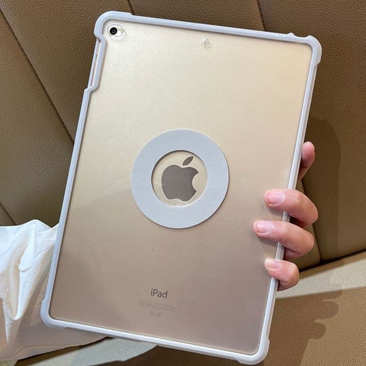 タブレットケース iPad/iPad Air/iPad Pro/mini 透明感サークルデザイン保護ケース