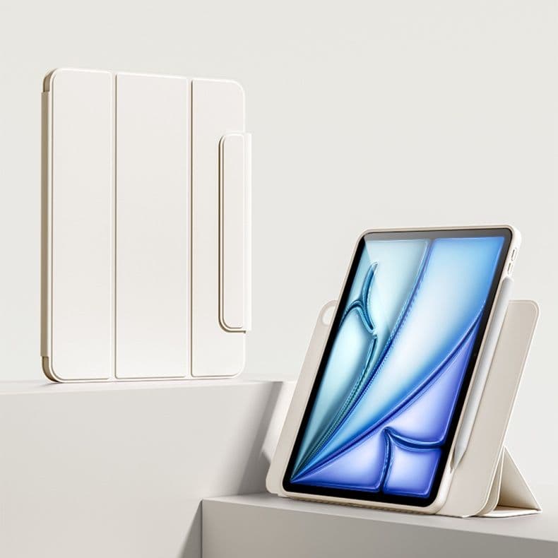 タブレットケース iPad/iPad Air/iPad Pro/mini 七百二十度回転 磁石分離式保護カバー