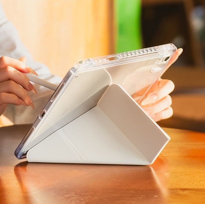 タブレットケース iPad/iPad Air/iPad Pro/mini 森の妖精たち 透明保護ケース