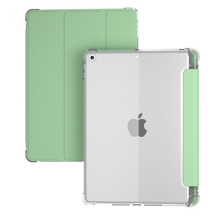タブレットケース iPad/iPad Air/iPad Pro/mini クリアバック スタンド機能付き保護カバー