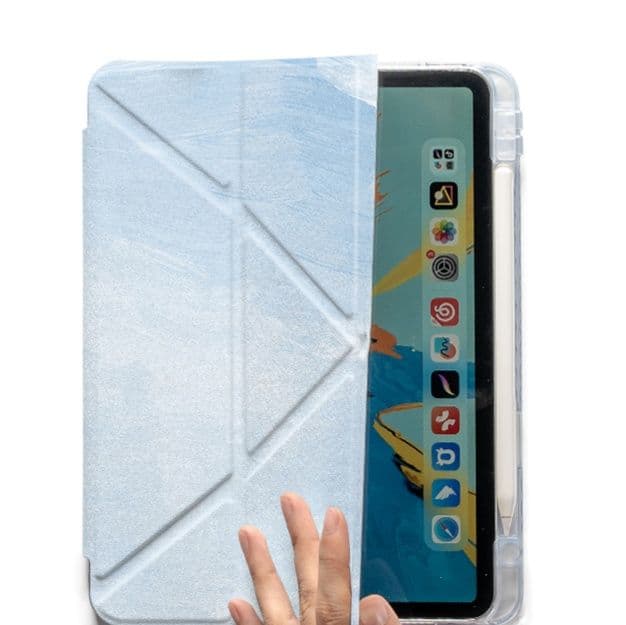 タブレットケース 幾何学模様 透明保護ケース iPad/iPad Air/iPad Pro/mini