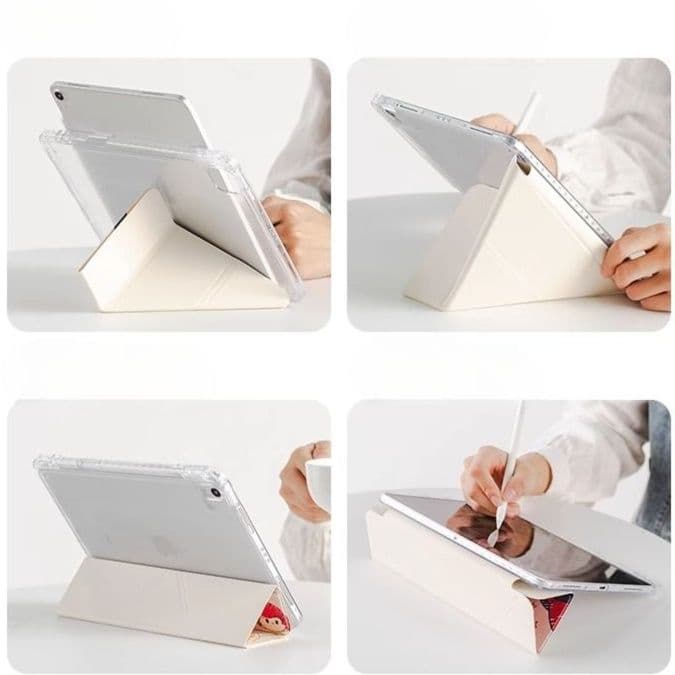 タブレットケース 蝶々舞う透明感あるタブレットケース iPad/iPad Air/iPad Pro/mini