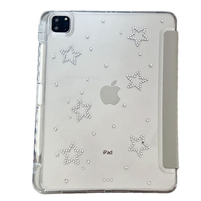 タブレットケース 星空きらめき透明保護カバー iPad/iPad Air/iPad Pro/mini